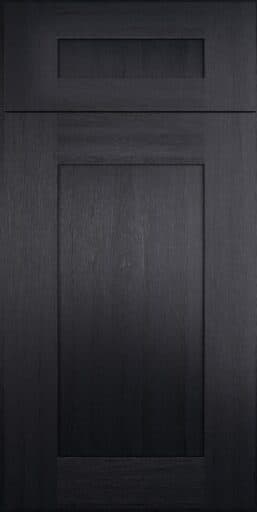 Blaze Black Shaker cabinet door