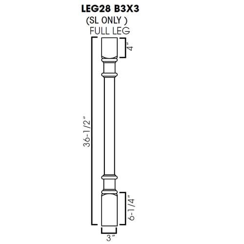 Full Leg cabinet product