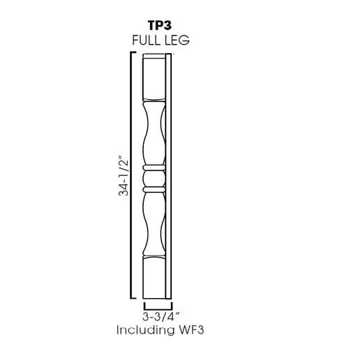 Full Leg cabinet product