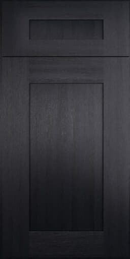 Blaze Black Shaker cabinet door