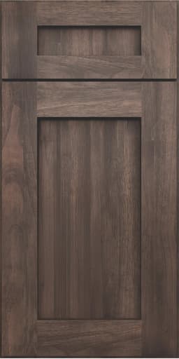 Estate Brown Shaker cabinet door