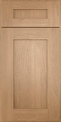 Homestead Oak Shaker cabinet door