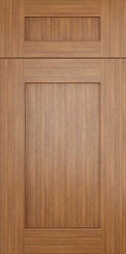Woodland Brown Shaker cabinet door