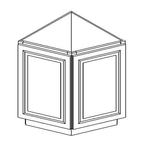 24" Angle Base Cabinet cabinet product