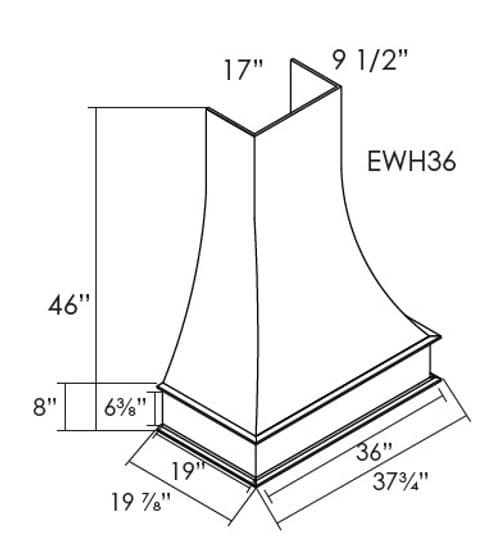 Wood Hood cabinet product