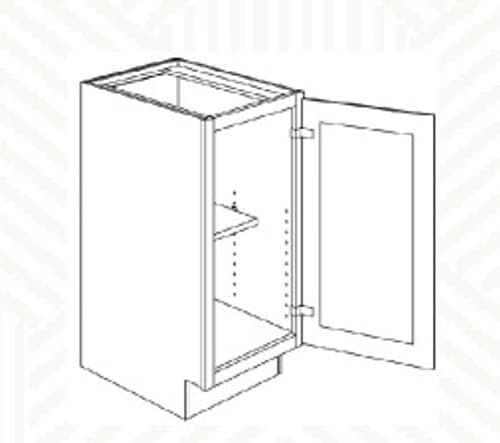 12" Full-height Door Base Cabinet cabinet product