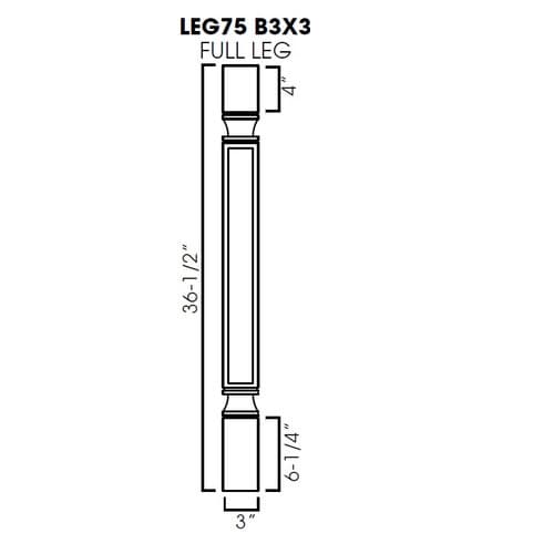 Full Leg cabinet product