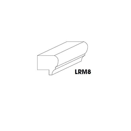 Light Rail Molding - 1" Tall cabinet product