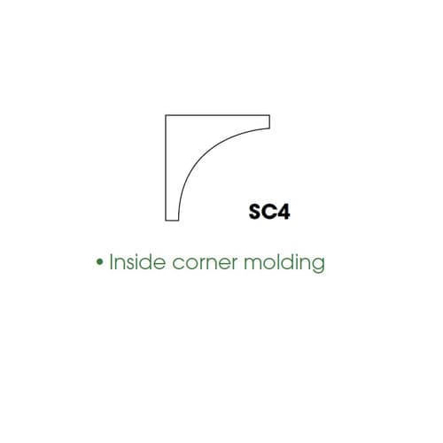 Inside Corner Molding cabinet product
