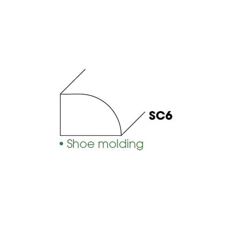 Shoe Molding cabinet product