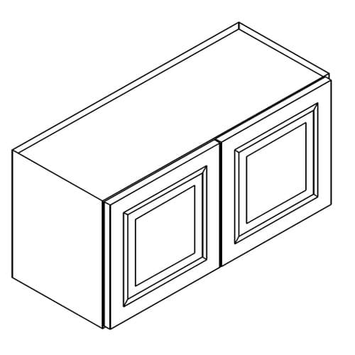33"W Wall Cabinet - 24" Tall cabinet product